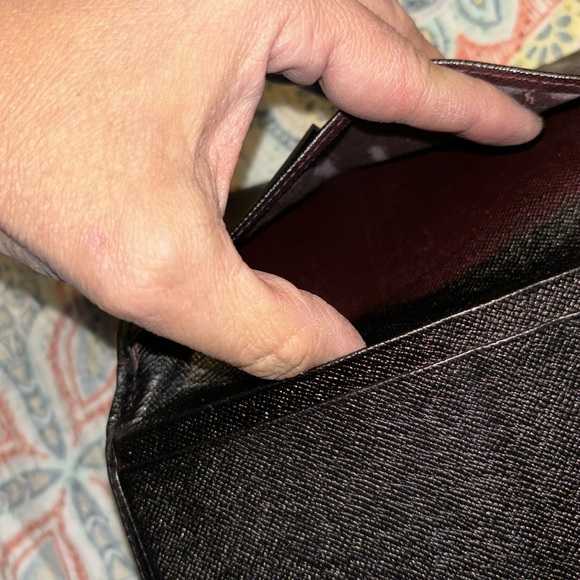 Vintage LV wallet/checkbook in used condition - Picture 7 of 10